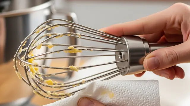 Trik Ampuh Menghilangkan Sisa Mentega di Mixer dan Spatula Sampai Kesat (Image by Gemini AI)