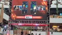 Final Regional Barat Mobile Premiere League Piala Presiden E-sports 2020 di Bandung. (Bola.com/Erwin Snaz)