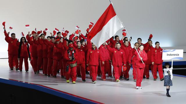 Kontingen Indonesia Disambut Meriah Di Asian Winter Games 2017 Ragam Bola Com