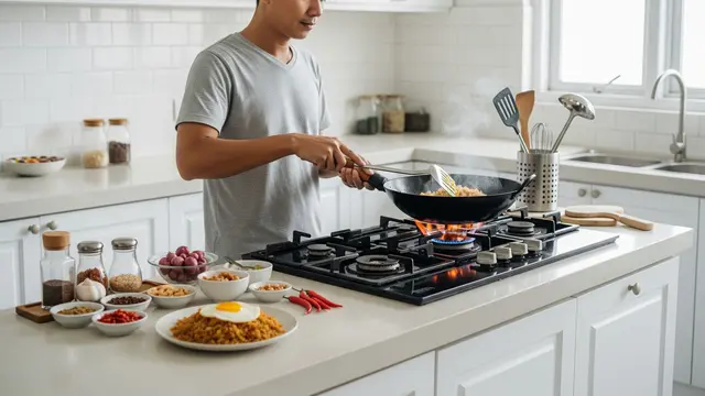 Bahan untuk membuat nasi goreng