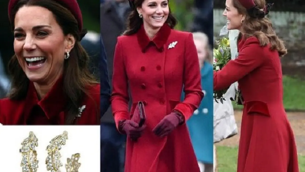 Kate Middleton pada Natal 2018