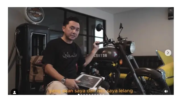 8 Potret Motor Langka Omesh yang Dilelang untuk Bantu Palestina, Laku Rp 300 Juta