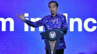 Presiden Joko Widodo (Jokowi) saat membuka secara resmi 'Investor Daily Summit 2022' di Jakarta Convention Center (JCC), Selasa (11/10/2022). (Dok Humas Sekretariat Kabinet RI/Jay)
