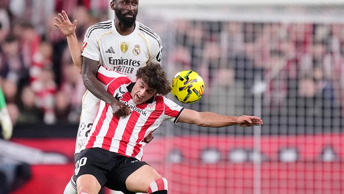 Rotasi Real Madrid: Antonio Rudiger Disimpan, Duet Militao-Huijsen Disiapkan Lawan Girona