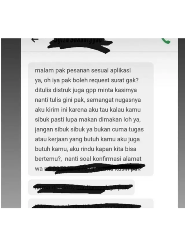 6 Catatan Nyeleneh untuk Driver Ojol Ini Bikin Ketawa