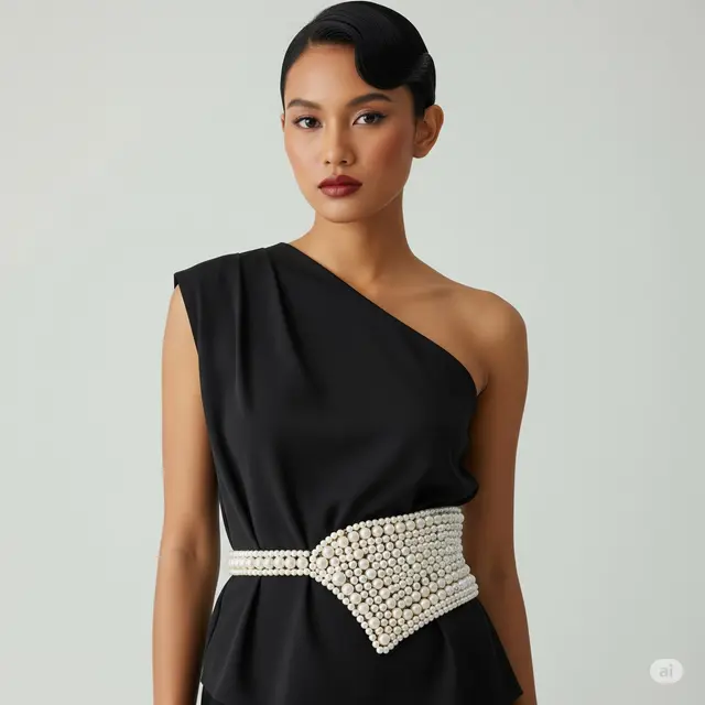 Model Payet Mutiara di Pinggang Terbaru. Foto: Gemini