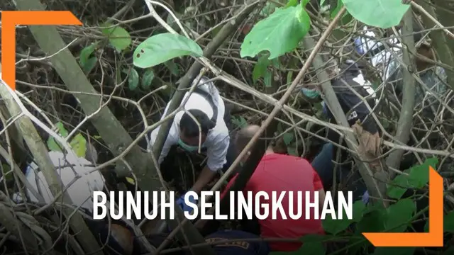 Akibat terbakar api cemburu, seorang pria nekat mengeroyok selingkuhan istrinya hingga tewas. Tak puas, mayatnya dibuang ke hutan.