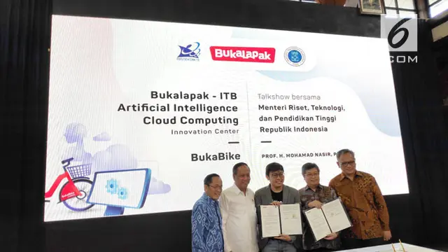Bukalapak Kolaborasi dengan ITB Buka Pusat Riset AI dan Cloud Computing