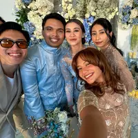 Potret Amel Carla di acara lamaran Thariq-Aaliyah (Sumber: Instagram/@amelcarla)