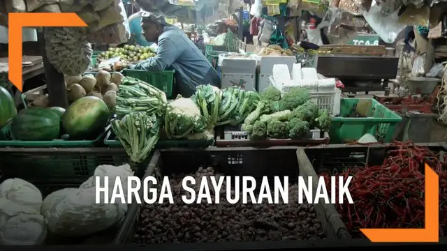 Harga sayuran di pasar tradisional merambat naik jelang datangnya bulan ramadan. Sebagian harga sayuran di pasar Cimanggis Tangerang Selatan bahkan sudah naik dua kali lipat.
