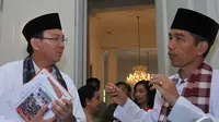 Pasangan Jokowi-Ahok berhasil mengalahkan pasangan Fauzi Bowo dan Nachrowi Ramli. 15 oktober 2012 mereka resmi memimpin Jakarta (Dok.Liputan6.com)
