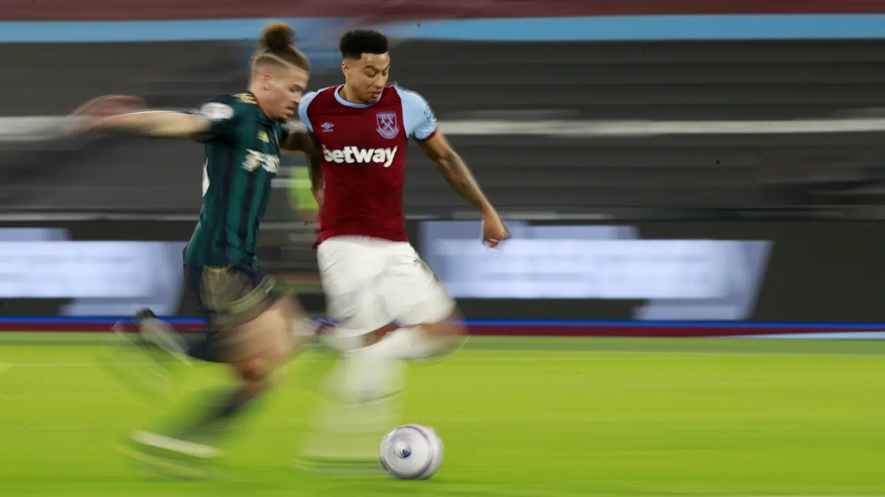 FOTO: Jesse Lingard Sumbang Gol, West Ham United Tekuk Leeds United