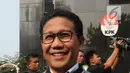 Ketua DPRD Jawa Timur, Abdul Halim Iskandar seusai pemeriksaan di Gedung KPK, Jakarta, Selasa (31/7). Kakak kandung Ketum PKB Muhaimin Iskandar itu diperiksa sebagai saksi untuk tersangka mantan Bupati Nganjuk Taufiqurrahman. (Merdeka.com/Dwi Narwoko)