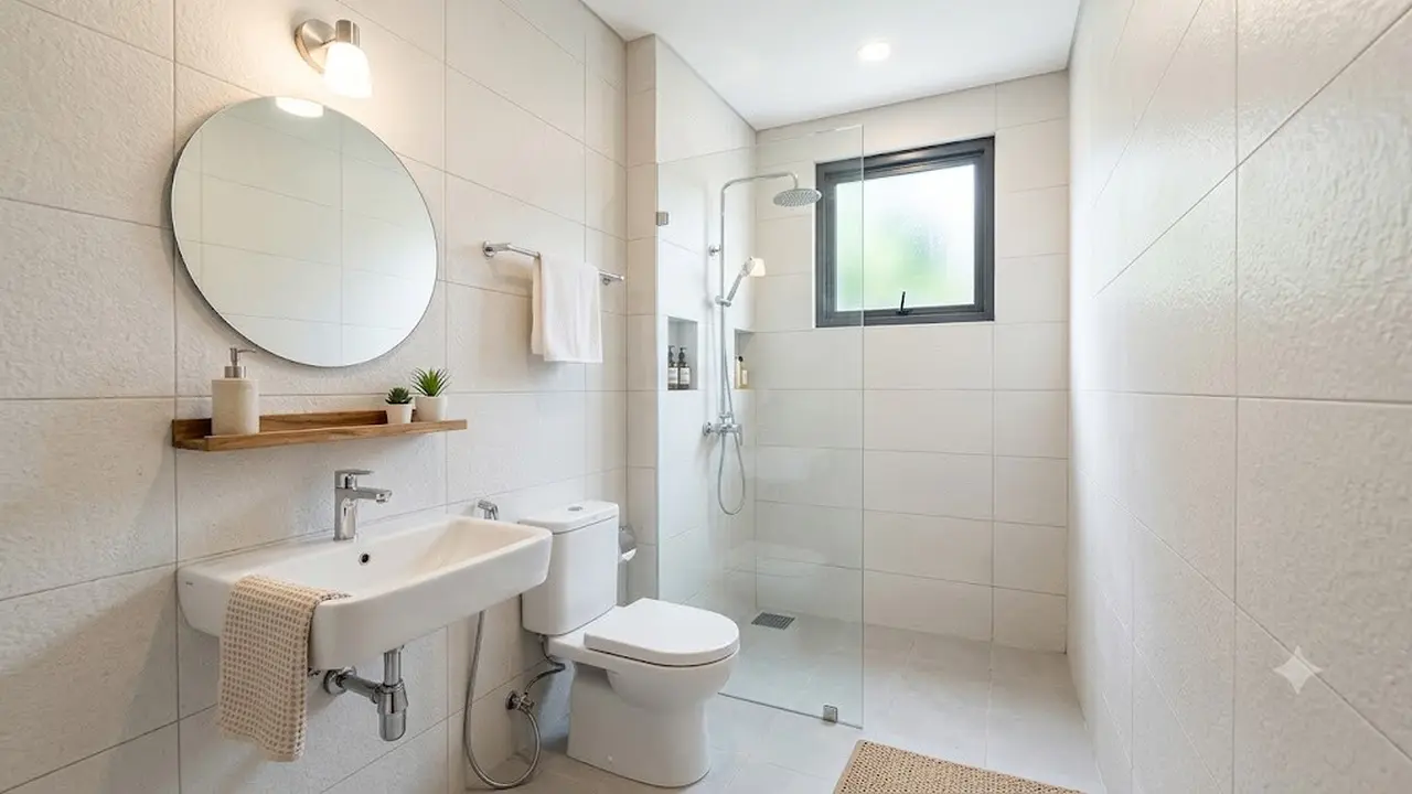 Ukuran Ideal Kamar Mandi untuk Rumah Minimalis