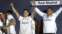 James Rodriguez memutuskan untuk hengkang dari Real Madrid dan menerima tawaran dari Bayern Munchen. (AFP/Oscar Del Pozo)