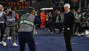 Pelatih AS Roma, Gian Piero Gasperini. (Tiziana FABI / AFP)