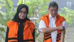 Wakil Ketua Komisi VII DPR Eni Maulani Saragih dan Anggota DPRD Sumut Sony Firdaus tiba untuk menjalani pemeriksaan lanjutan di KPK, Jakarta, Rabu (10/10). Eni Saragih diperiksa sebagai saksi untuk tersangka Idrus Marham. (Merdeka.com/Dwi Narwoko)