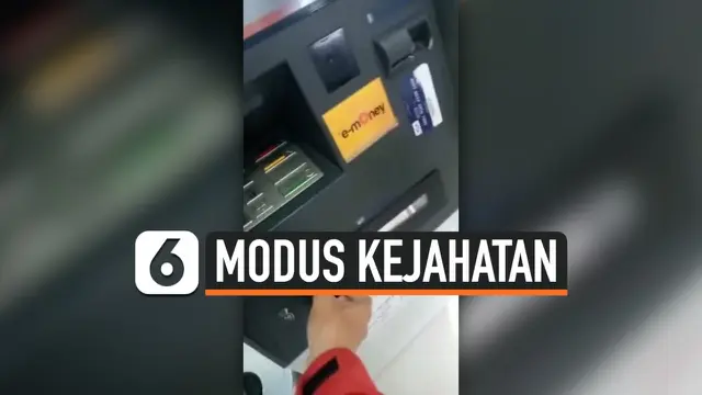 VIDEO: Waspada Modus Ganjal Uang di Mesin ATM