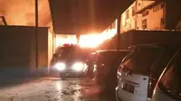 Api Lalap 41 Rumah di Kawasan HM Yamin Medan Dalam 5 Jam