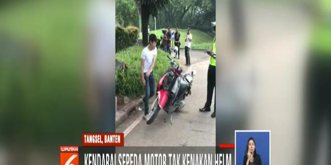 Cerita Bripka Oki Tangani Pemuda Ngamuk Terkena Tilang di Tangerang