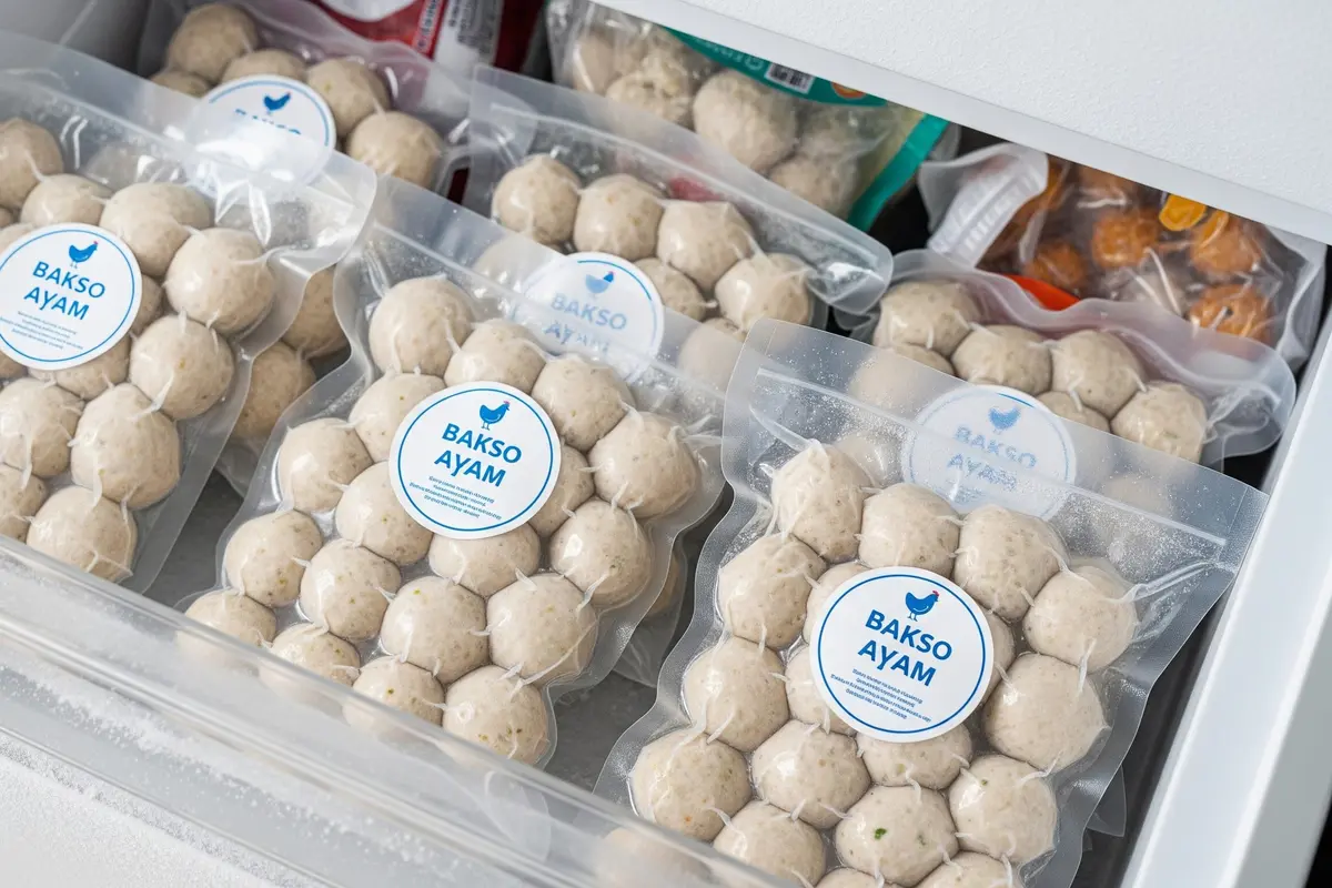 Cara Membuat Bakso Ayam Frozen/Gemini AI