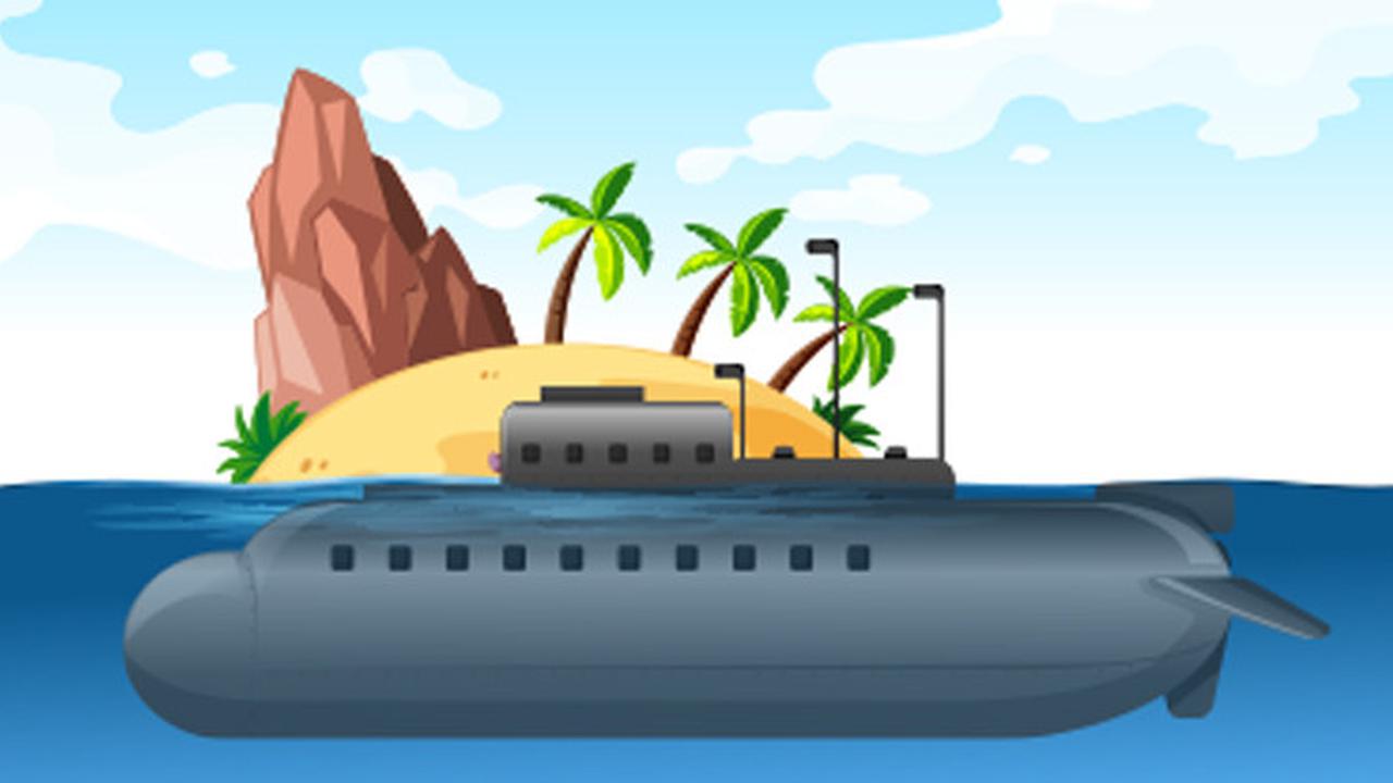 Ilustrasi Kapal Selam. (Liputan6.com/Triyasni)