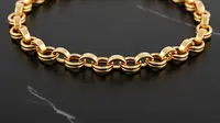 9 Model Gelang Emas Model Hollow Ringan tapi Mewah, Pilihan Investasi Menarik