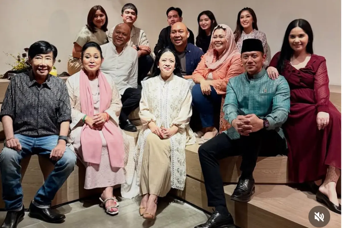 Potret Keluarga Cendana, Keluarga Cikeas, Keluarga Solo Hadir di Ulang Tahun Anak Prabowo