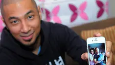 Marcell Siahaan sumringah atas kelahiran anak ketiganya pada 22 September 2014. (Liputan6.com/Faisal R Syam)