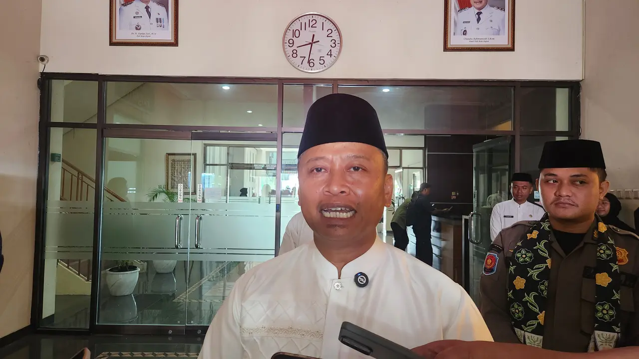 Wali Kota Depok, Supian Suri saat ditemui di Balai Kota Depok
