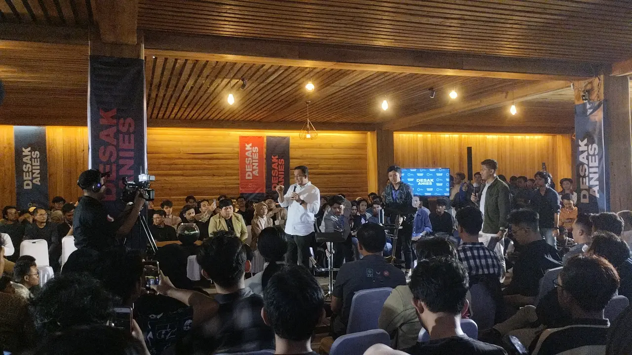 Calon presiden (capres) nomor urut, satu Anies Baswedan