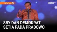 Sikap SBY Tegaskan Demokrat Bersama Prabowo: Bangsa Ini Sudah Banyak Masalah