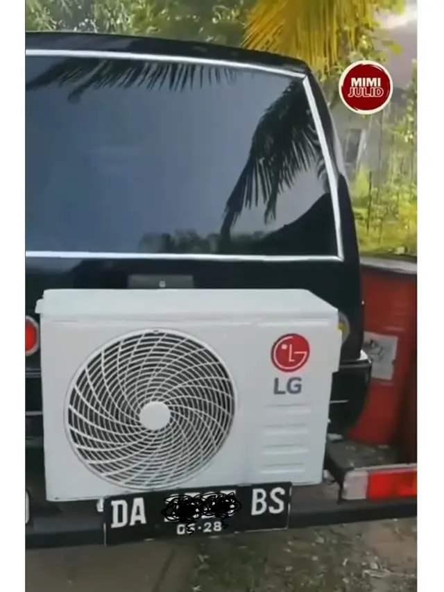 Sempat Viral Mobil Dipasangi AC Rumahan, Ini 6 Potret Penampakan Dalamnya