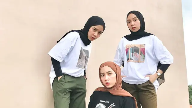 6 Potret Purwa Kembar, Kembar Tiga Wanita yang Viral di TikTok