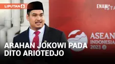 3 ARAHAN PRESIDEN JOKOWI UNTUK DITO ARIOTEDJO SEBAGAI MENPORA BARU