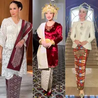 Menteri hingga Istri Pejabat kenakan busana desainer Indonesia saat Hari Kemerdekaan Indonesia ke-80 di Istana Negara. [Instagram]