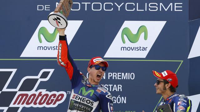 Jorge Lorenzo dan Valentino Rossi