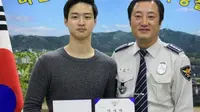 Jang Dong Yoon, pemuda berani berparas tampan dari Korea Selatan.