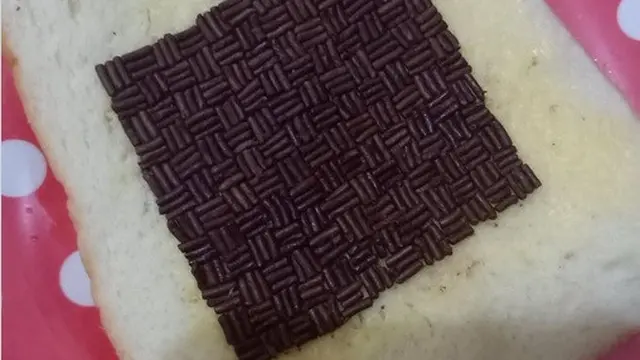 kreasi roti meses unik