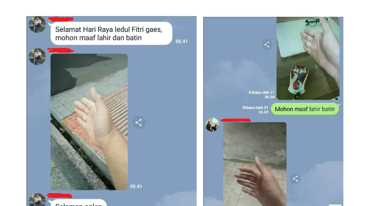 Ini Kocaknya Lebaran Via Online yang Bikin Ngakak