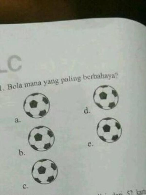 soal ujian nyeleneh (foto: brilio)