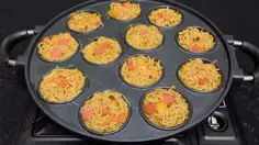 Resep Omelet Telur Mie Mini, Padat, Tidak Hancur, dan Matang Sempurna
