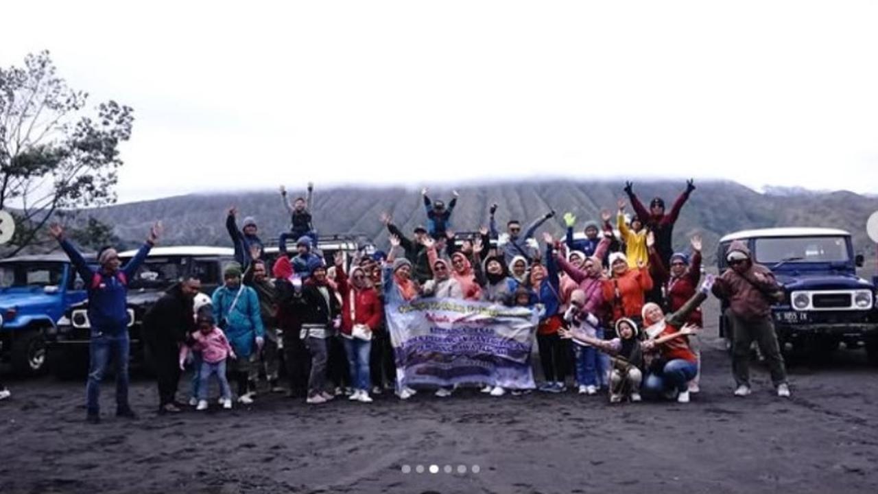 Pengunjung Gunung Bromo Meningkat di Libur Isra Mikraj dan Imlek 2025, foto: Instagram @kalinajaya