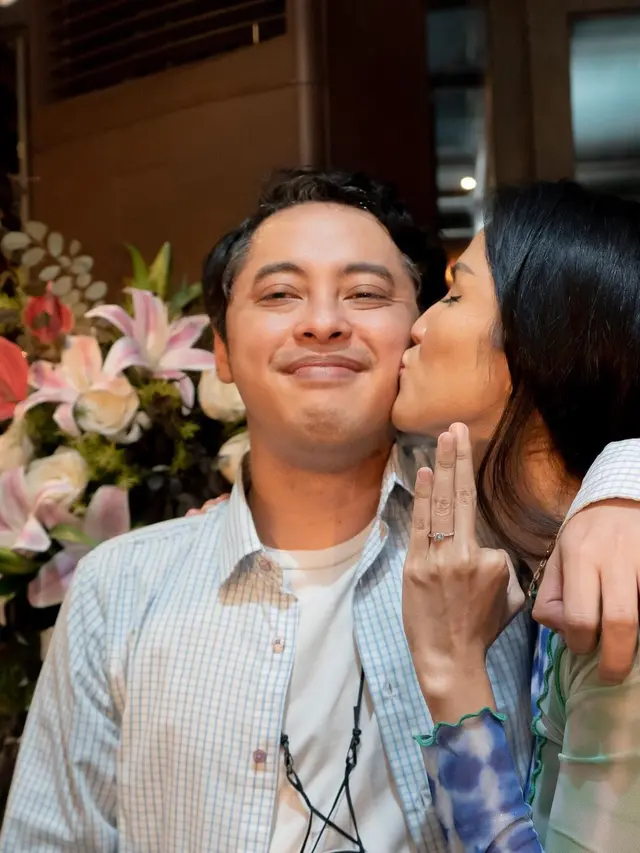 Aulia Sarah dan Aditya Randra. (Foto: Dok. Instagram @owliasarah)