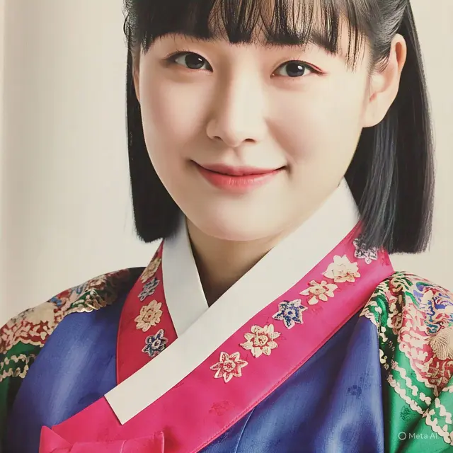 Wolf Cut dengan Poni Panjang