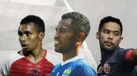 Todd Rivaldo Ferre, Ardi Idrus dan Andritany Ardhiyasa. (Bola.com/Dody Iryawan)