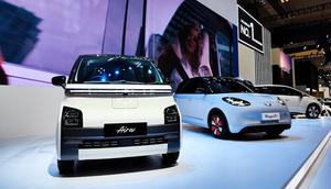 Wuling Air ev hadir di gelaran GAIKINDO Indonesia International Auto Show (GIIAS) 2024 yang digelar 17-28 Juli 2024 di ICE BSD, Tangerang, Banten.