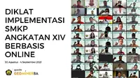 Peserta Diklat Sistem Manajemen Keselamatan Pertambangan.