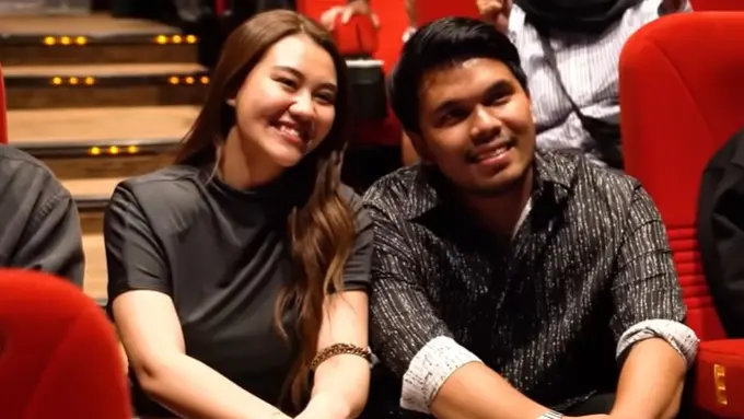 Thariq Halilintar dan Aaliyah Massaid (YouTube/Thariq Halilintar)
