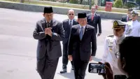 SBY hingga JK Melayat Eks Menhan Juwono Sudarsono di Kemhan